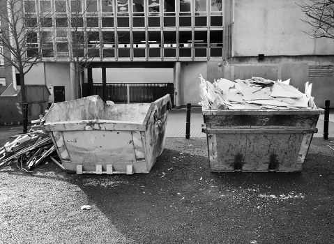 Eco-friendly skip disposal process