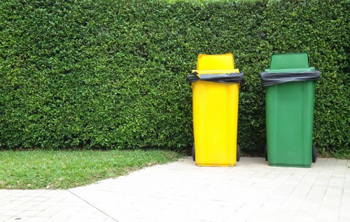 Recycling process for construction waste in Chiswick skips